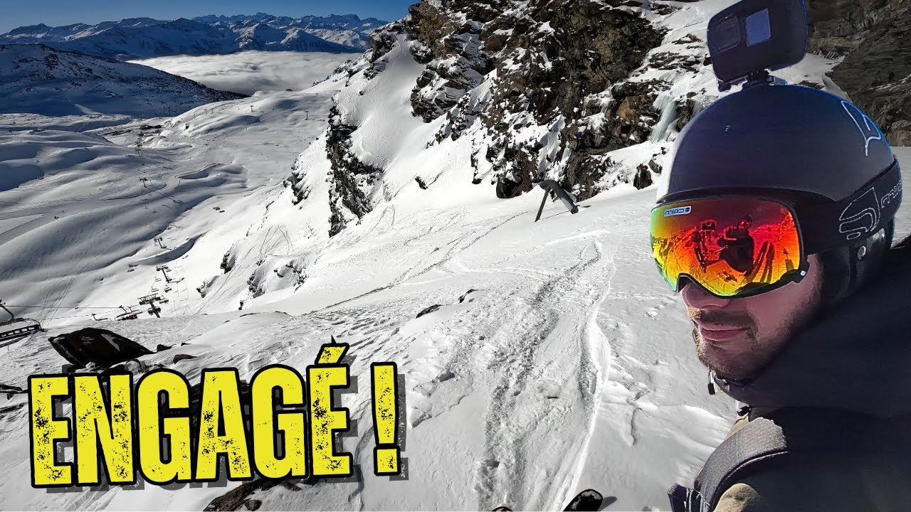 DÉCOUVERTE DES GROS HORS PISTES DE VAL THORENS ! Ski vlog 12