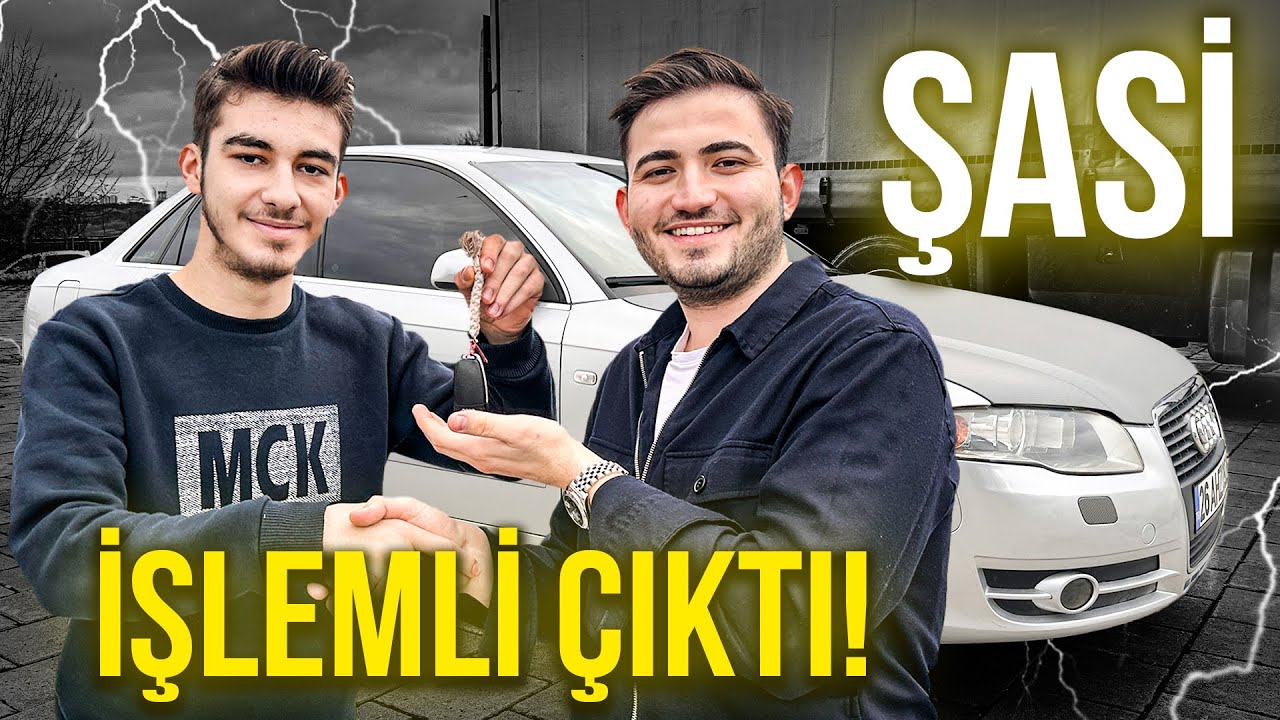 ŞASİ İŞLEMLİ ÇIKTI ! AUDİ A4 ALDIK
