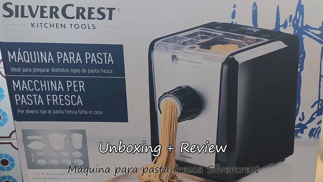 UNBOXING + REVIEW: nueva máquina de pasta fresca de Lidl (MAYO 2021)