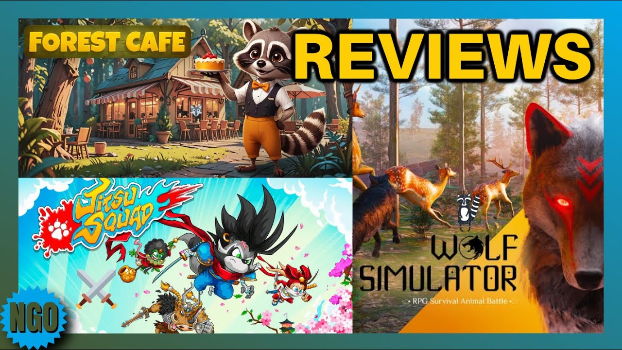 Jitsu Squad | Forest Cafe | Wolf Simulator - REVIEWS