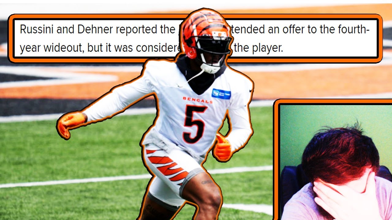 WE JUST GOT AWFUL NEWS REGARDING TEE HIGGIN'S CONTRACT EXTENSION WITH THE CINCINNATI BENGALS........