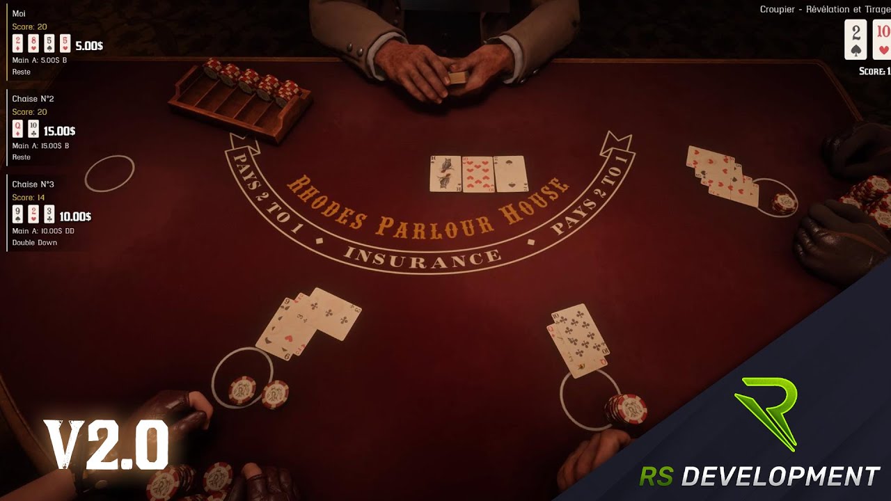 RSD BLACKJACK - [RedM Script] | V2.0