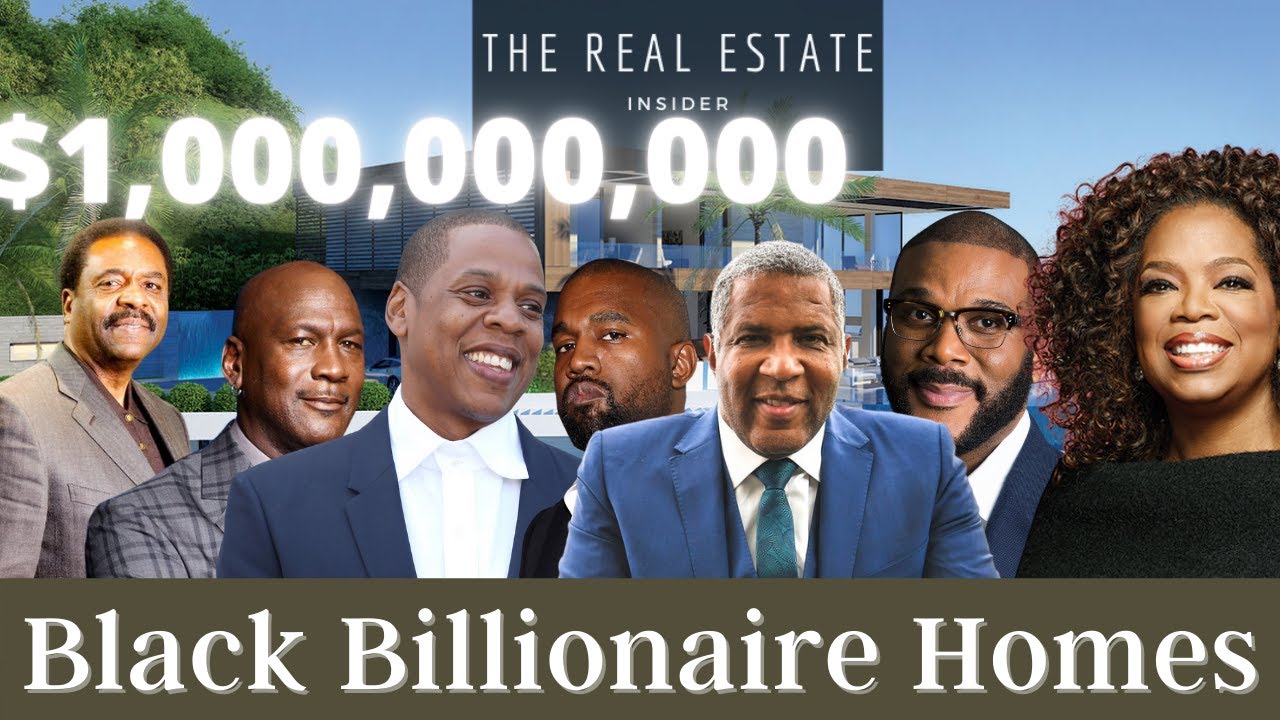 Black Billionaires Homes | Billionaire Mansions Tour | 