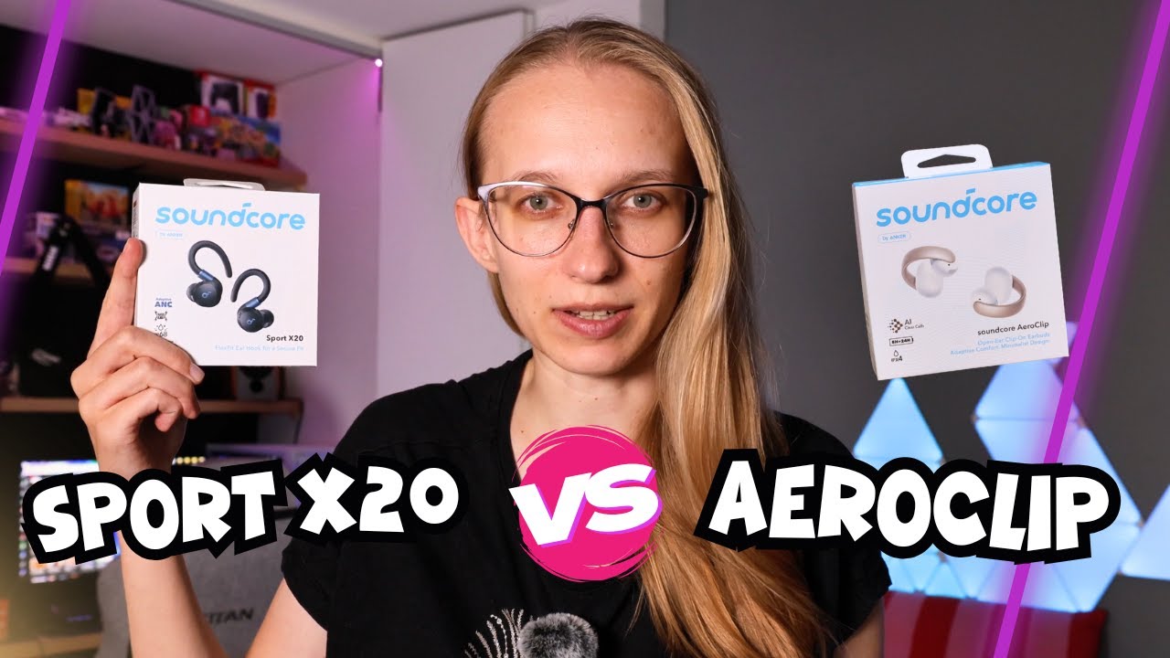 Słuchawki do sportu? 🤸 soundcore AeroClip i Sport X20 🎧 POR&Oacute;WNANIE