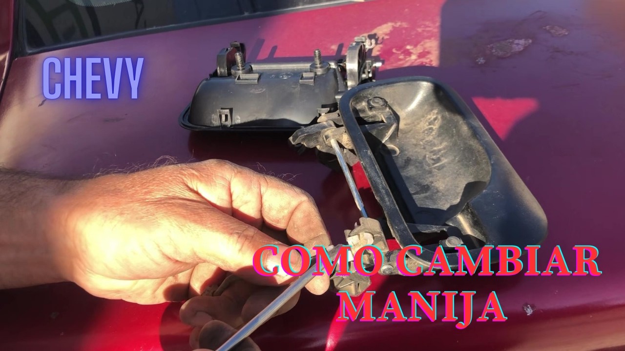🔧 Cómo Cambiar la Manija de la Puerta Trasera de un Chevy Fácilmente 🚗 | Paso a Paso|