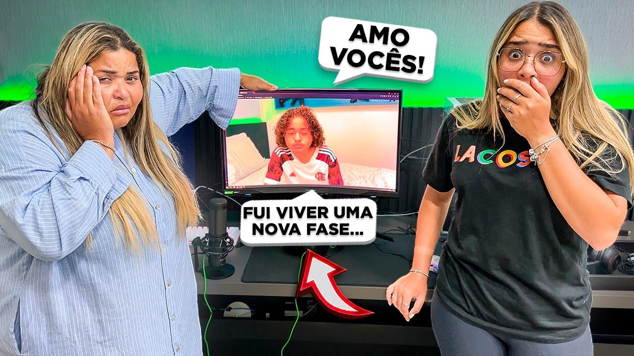 O RYAN DEIXOU UM VÍDEO DE DESPEDIDA !!! ELE FOI EMBORA...