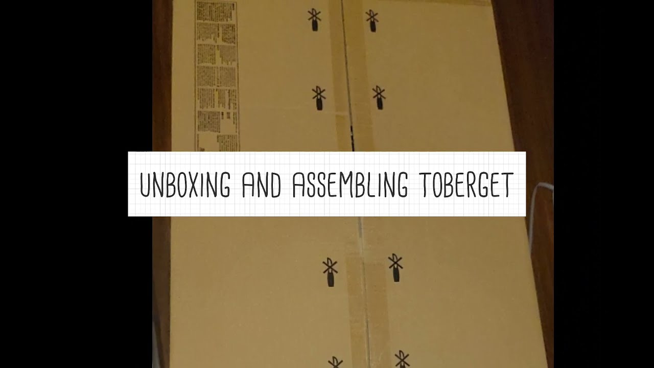 Unboxing and Assembling Ikea Toberget