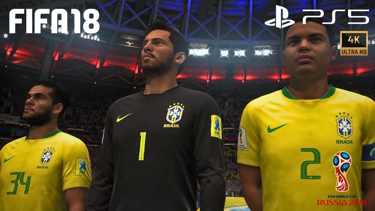 FIFA 18 - Perú vs Brasil | Rusia 2018 | Semifinal | PS5 4K 60 fps