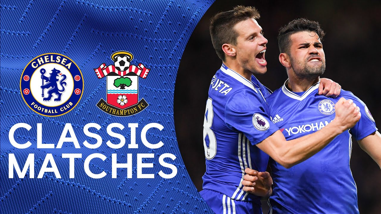 Chelsea 4-2 Southampton | Costa Brace Puts Chelsea Seven Points Clear | Classic Match