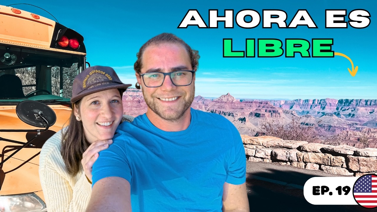 Visitamos el Gran Cañón y no pagamos la entrada 😳 (te contamos por qué)