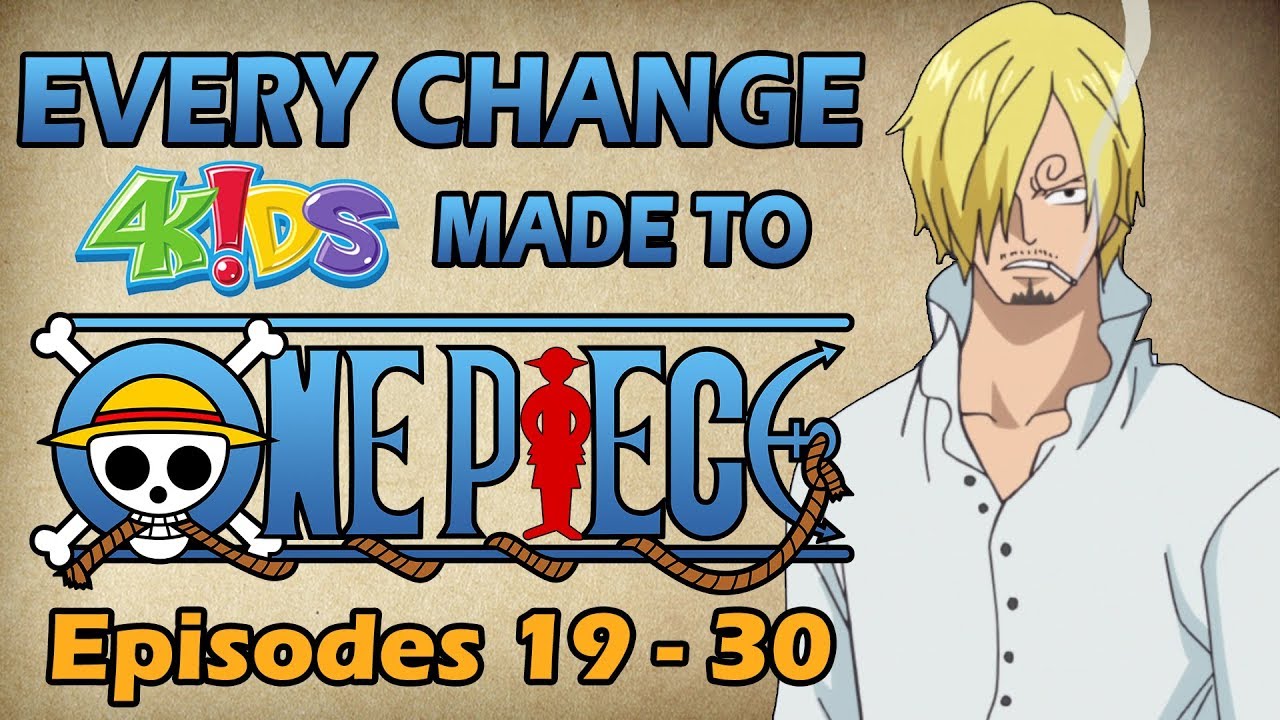 Every Change 4Kids Made to One Piece: Baratie Arc
