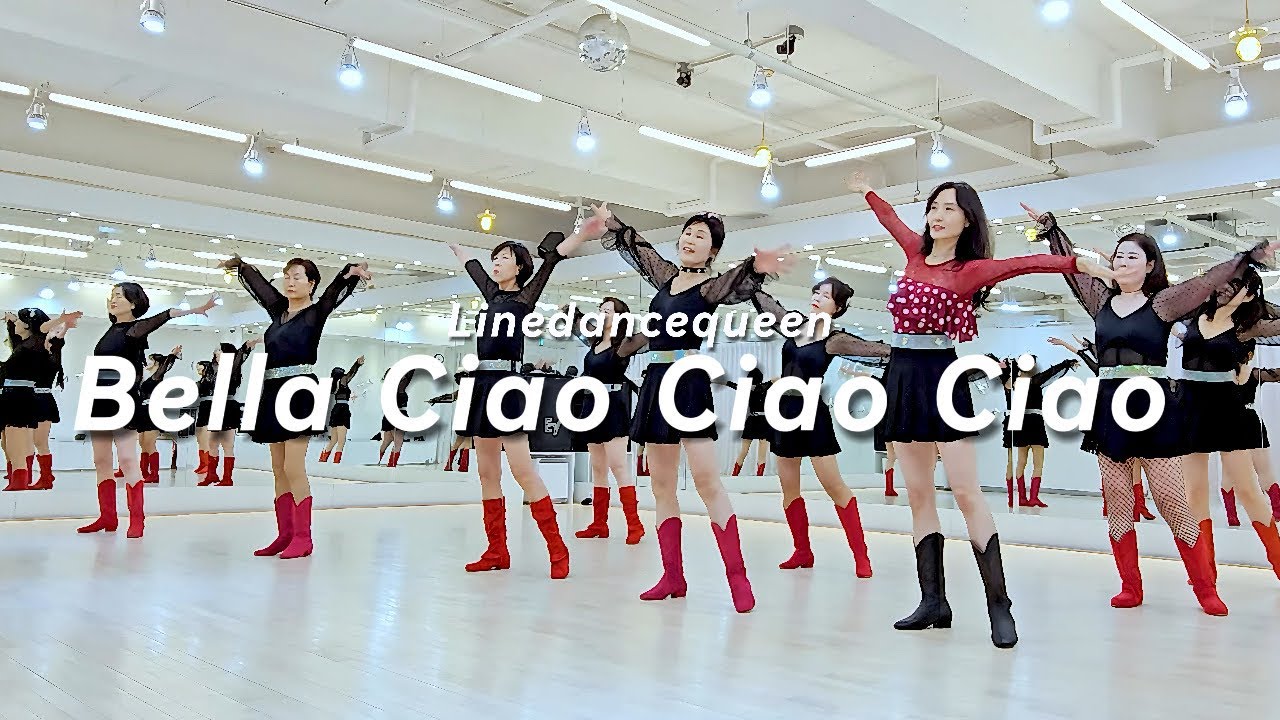 Bella Ciao Ciao Ciao Line Dance l Improver l 벨라 차오 차오 차오 라인댄스 l Linedancequeen