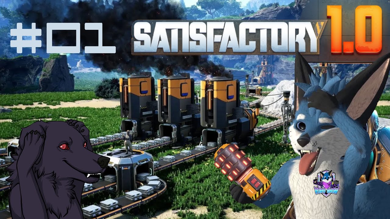Satisfactory 1.0 #01💠2 Furry's in der Wüste