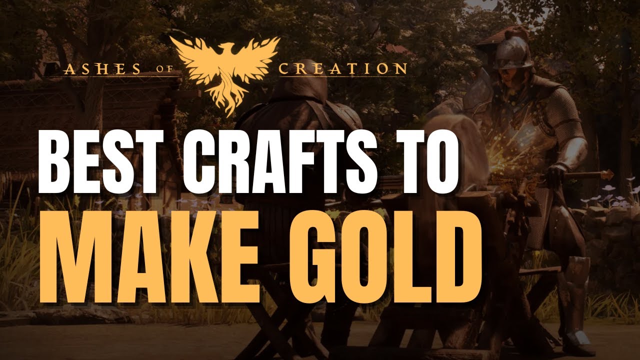 Ashes of Creation: Best Crafts to Make Gold!