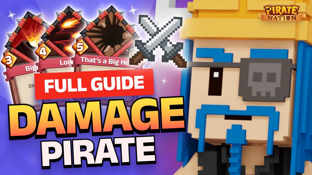 Unleash Devastating Power with the Level 30 Damage Pirate! | Pirate Nation Guide