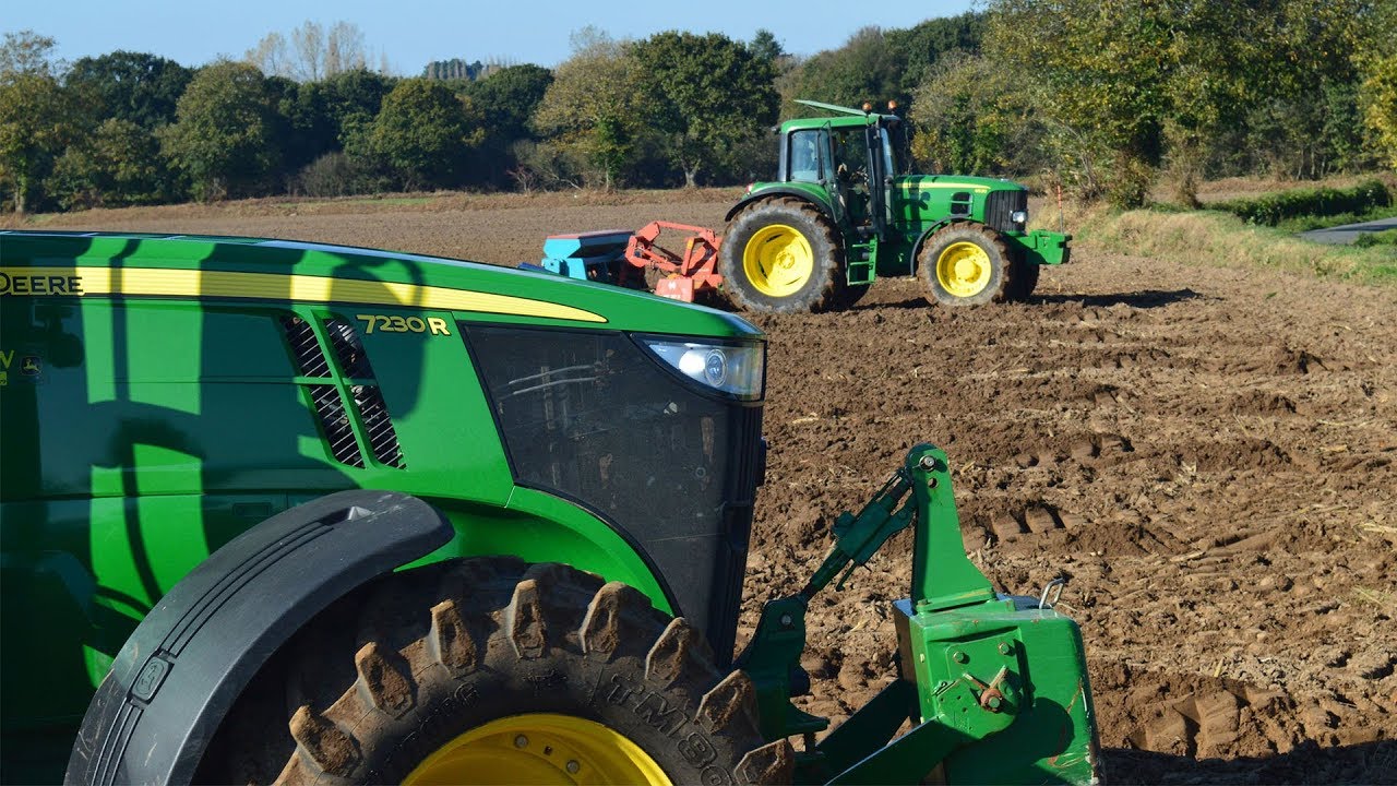 Semis de blé | x2 John Deere | 7230r | 6530 | ETA Henry