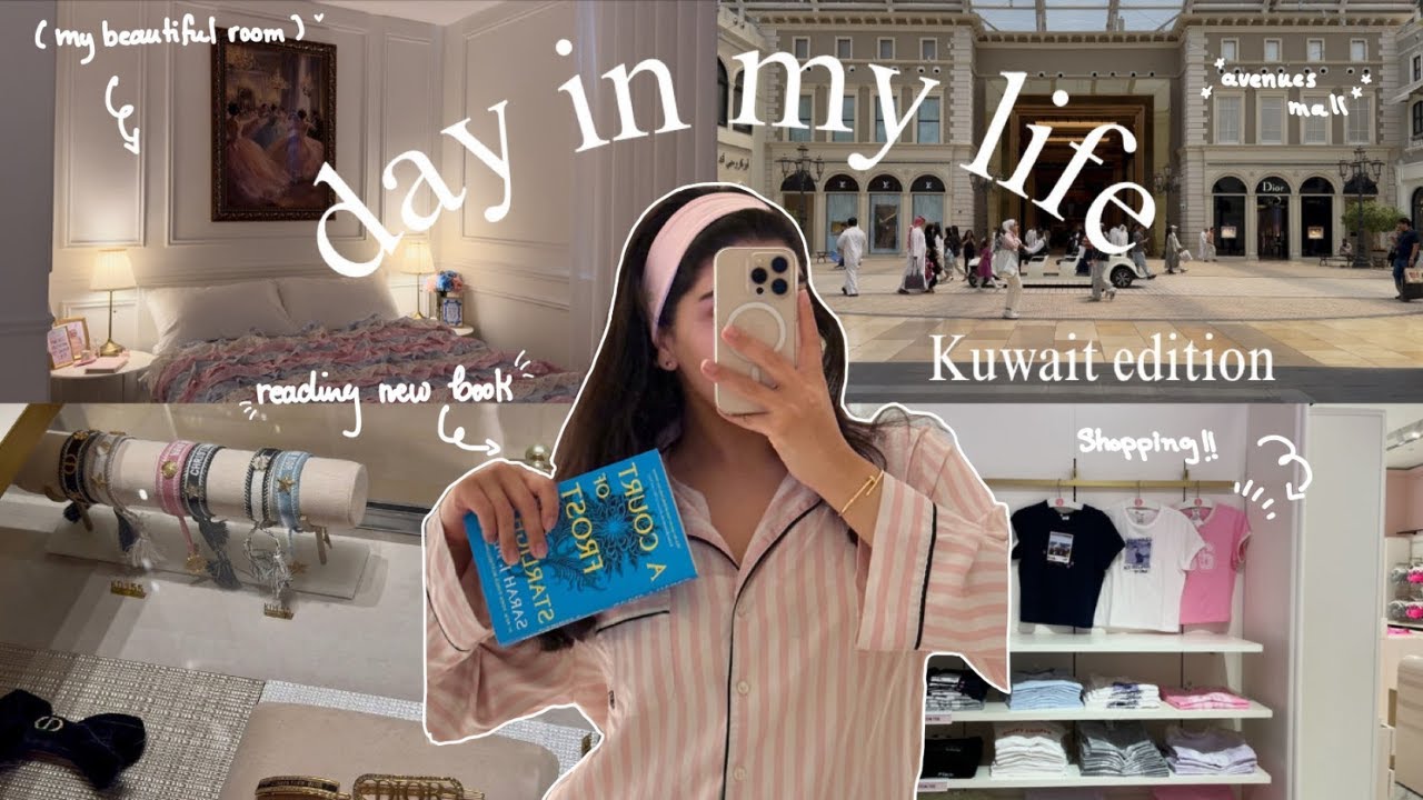 A Perfect Shopping Day in My Life *KUWAIT Edition* 🧸🎀 . Vlog# 1