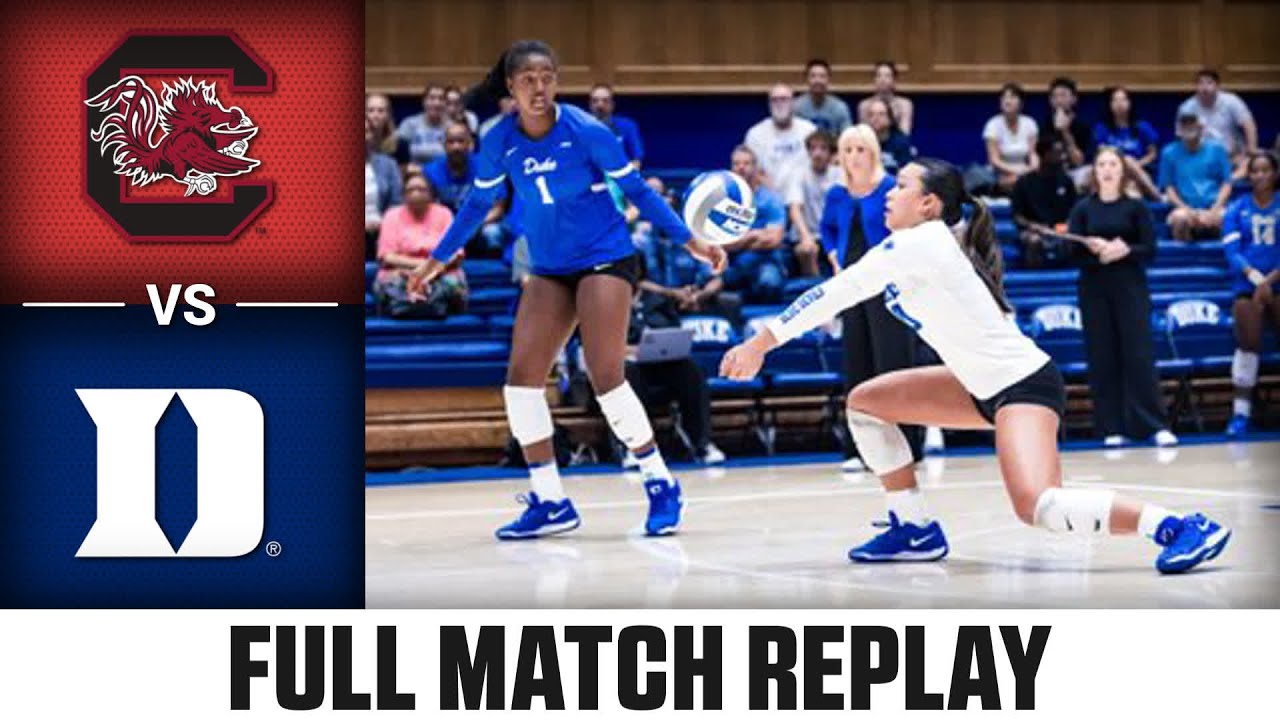 South Carolina vs. Duke Full Match Replay | 2024 ACC Volleyball