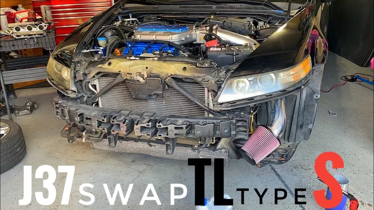 J37 Swapping My TL Type S First Start Up