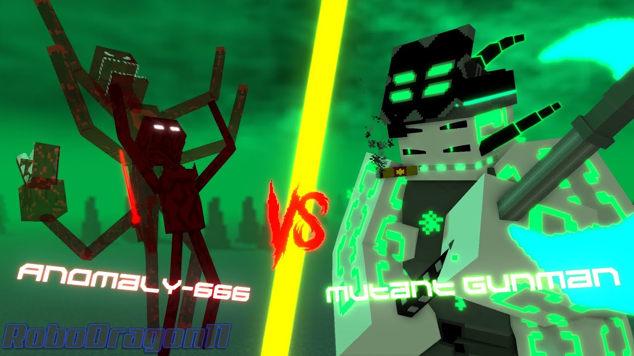 Mutant GunMan vs AML-666 | Anomaly Foundation Vs Gun-Union [Made by RoboDragon11]