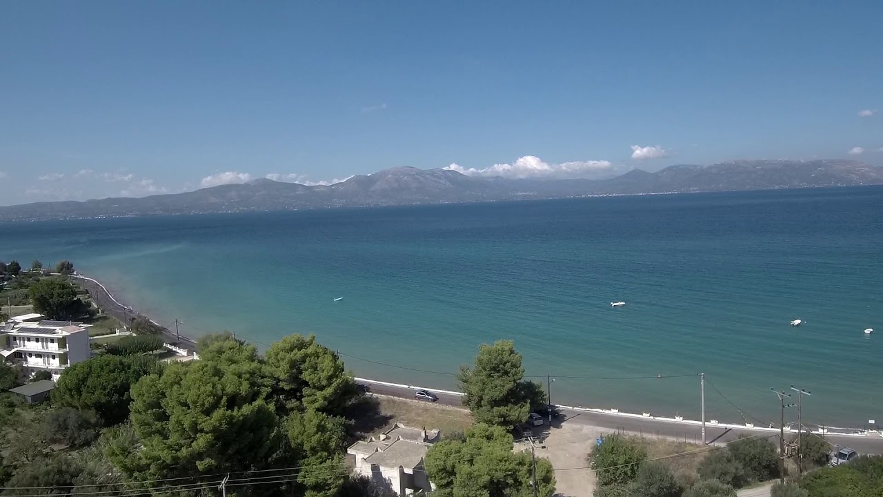 Οικισμός Φέρρυ Παραλίας Μαρκοπούλου Ωρωπού από ψηλά