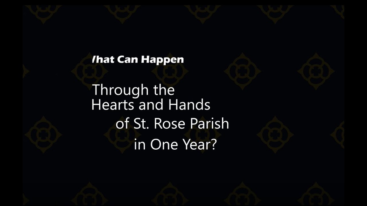 Christ lives through the hearts and hands of our vibrant, Catholic parish. Come and See.