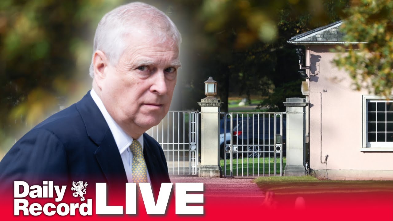 LIVE at Royal Lodge as Andrew Mountbatten Windsor set to leave his home