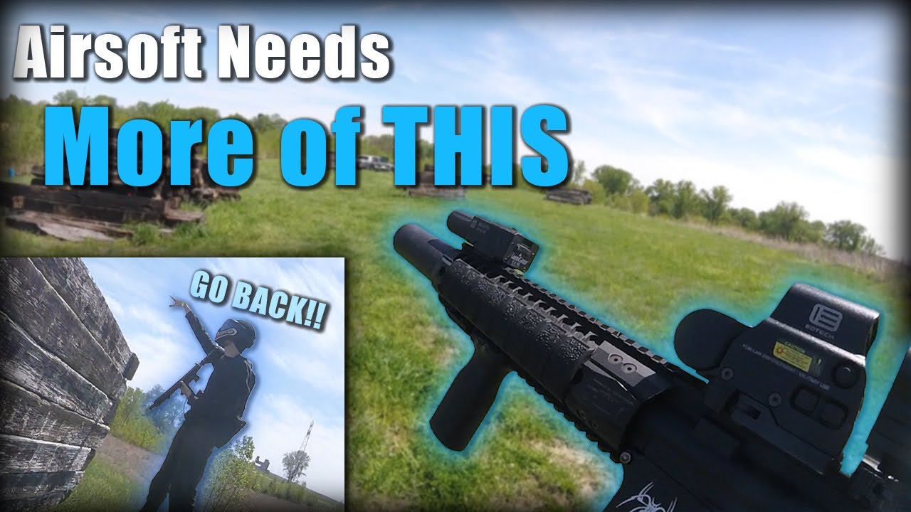 We Need More of THIS in Airsoft. | Airsoft LWA Night Wraith Gameplay |