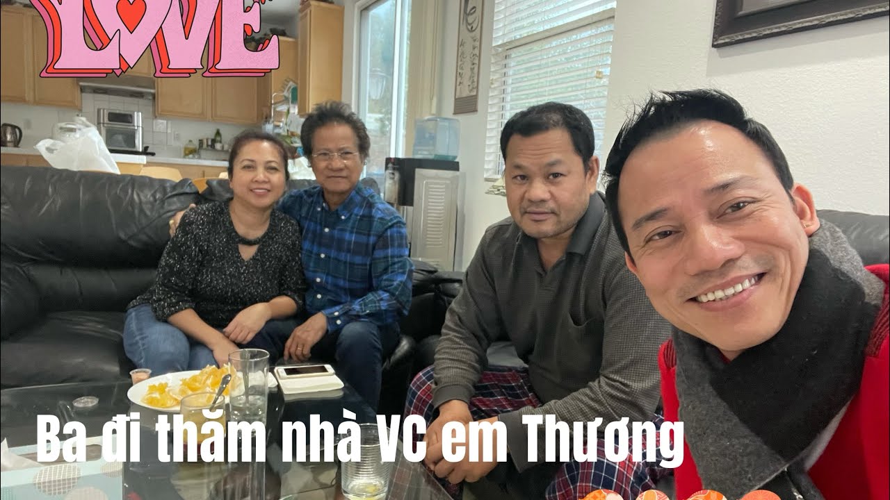 Chế Phong in America🇺🇸Chế Phong & Ba ( Chế Linh 🇨🇦) đi thăm nhà VC em Thương