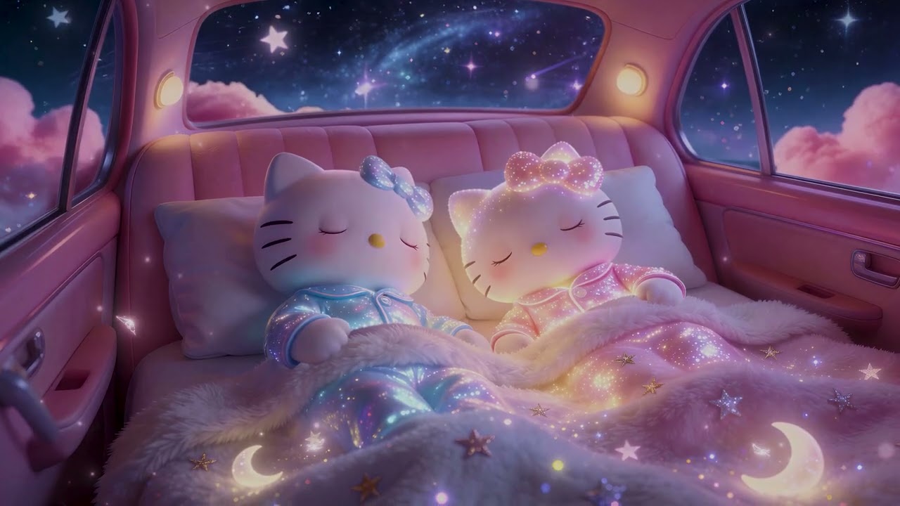 Без рекламы ✨ Звёздный автомобильный рай для сна | Нежное фортепиано и мечтательные ночные звуки ...