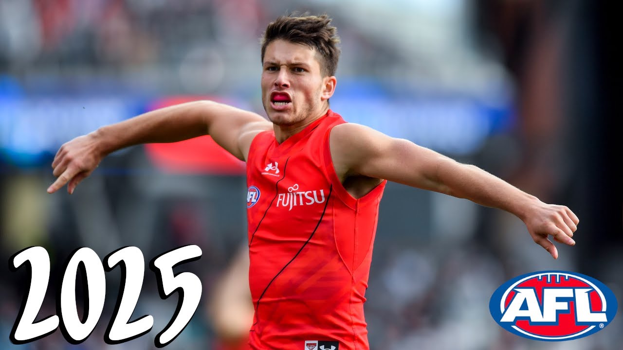 Archie Perkins | AFL Highlights 2025 | Power, Flair and Skill