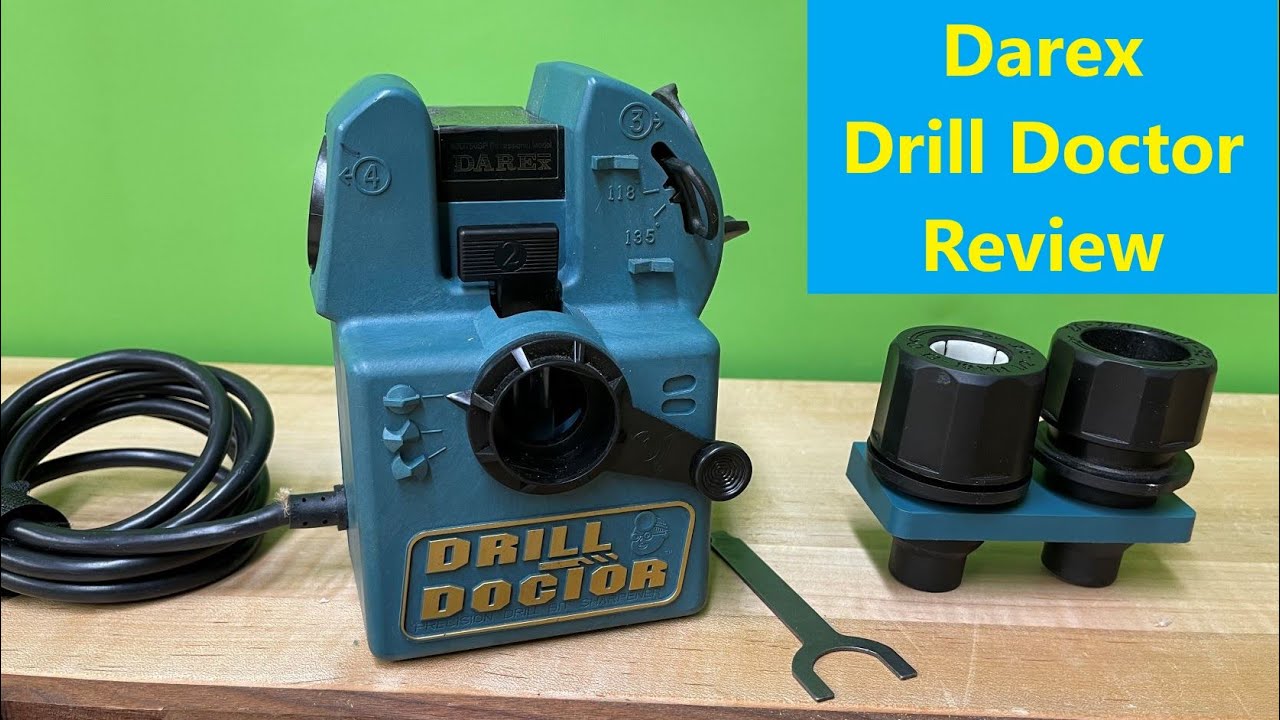 Darex Drill Doctor 750SP Review and Demo w Dr  Joe