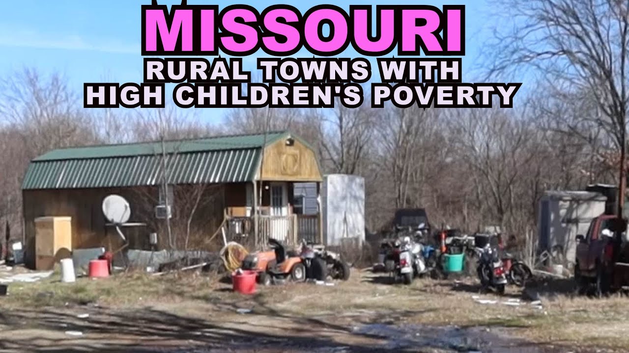 MISSOURI: Rural Towns With High Children's Poverty Rates