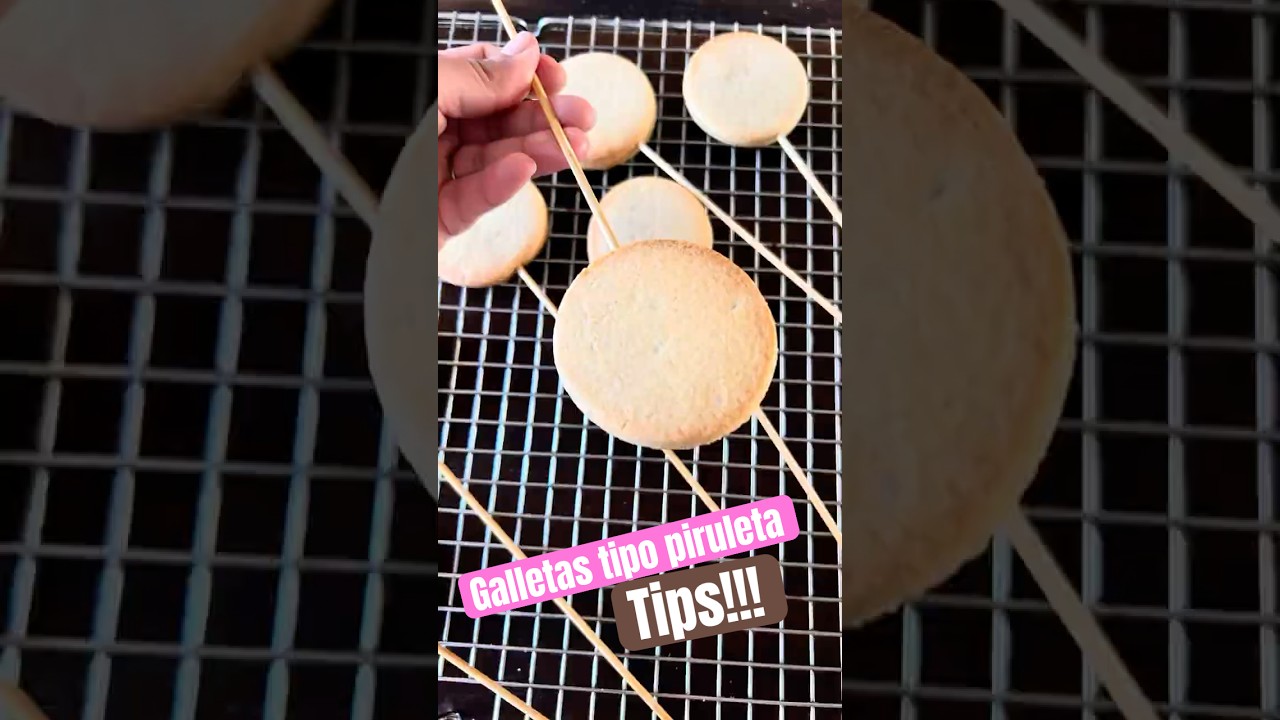 TIPS!! C&oacute;mo ponerle a la #galleta un palito o brocheta y convertirla en galleta estilo piruleta