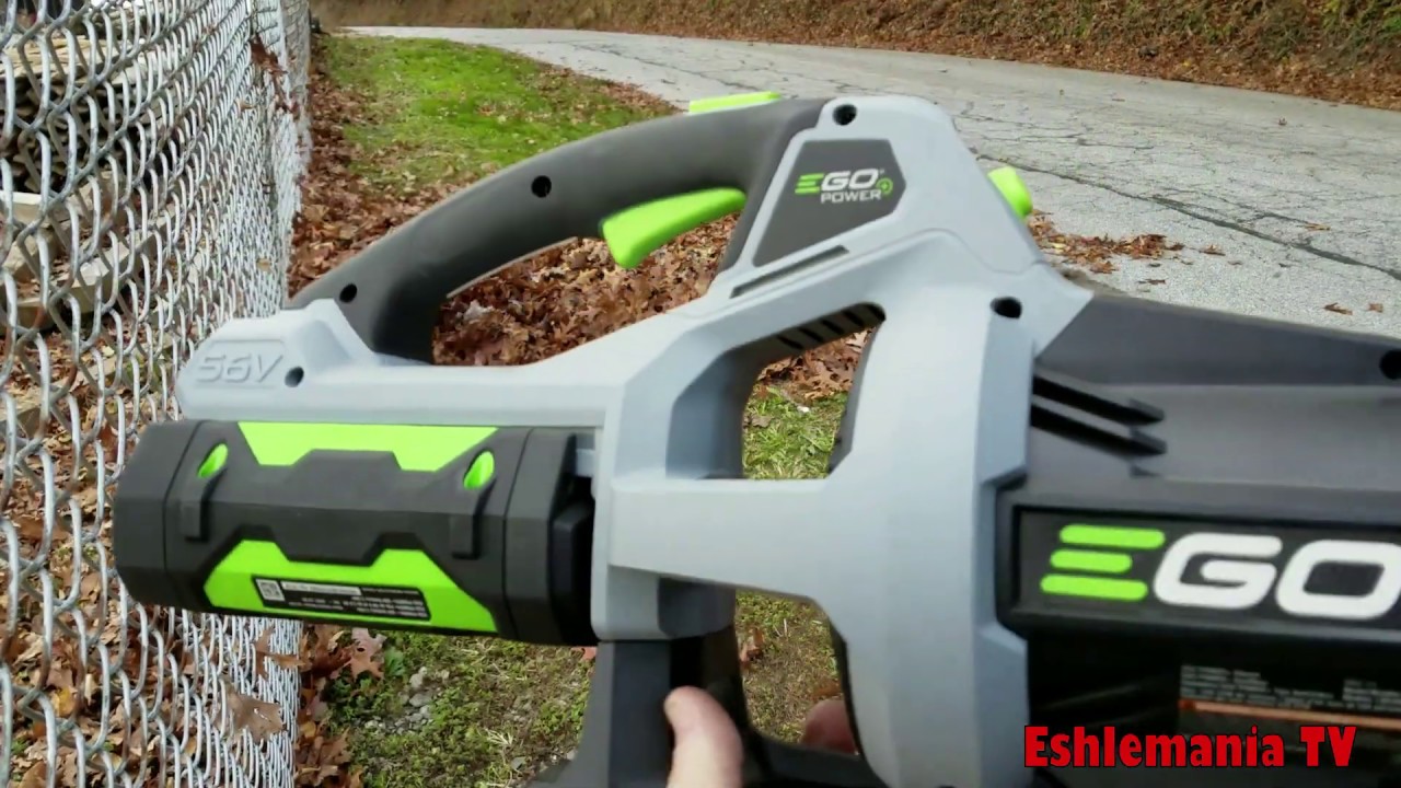 EGO LB5300 56 Volt Leaf Blower Test Run & Review
