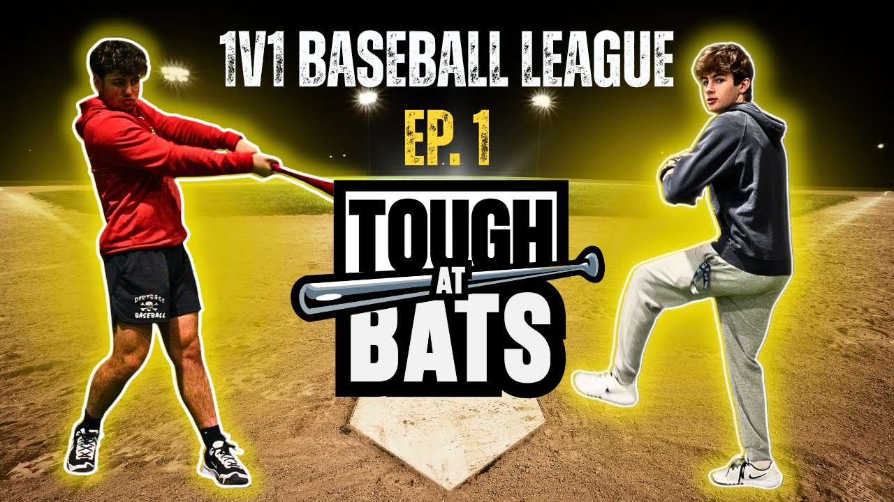 FIRST EVER 1V1 BASEBALL LEAGUE | TOUGH AT BATS EP.1