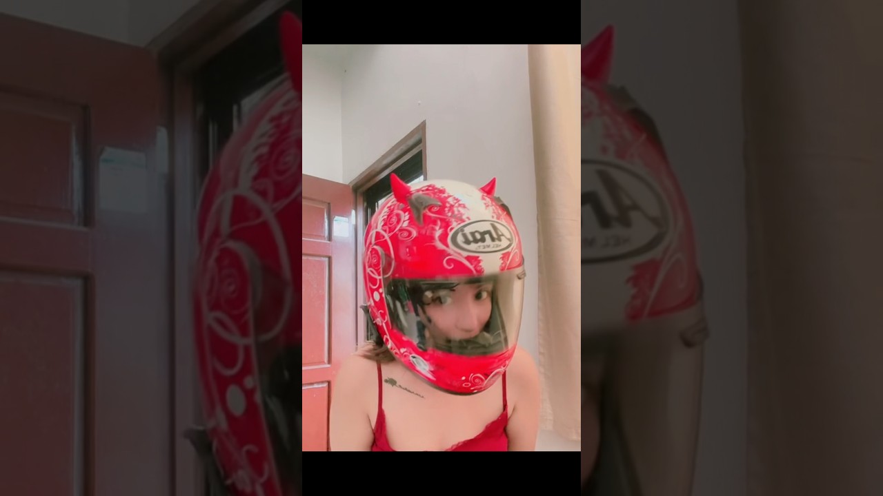 Helmet Devil Horn 😈 Yay or Nay? 😝 