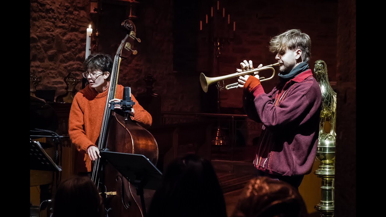 Coda of 'Værdifuld', biggerPicture, ft. Ursula Harrison, live in Hay-on-Wye, Feb 2025
