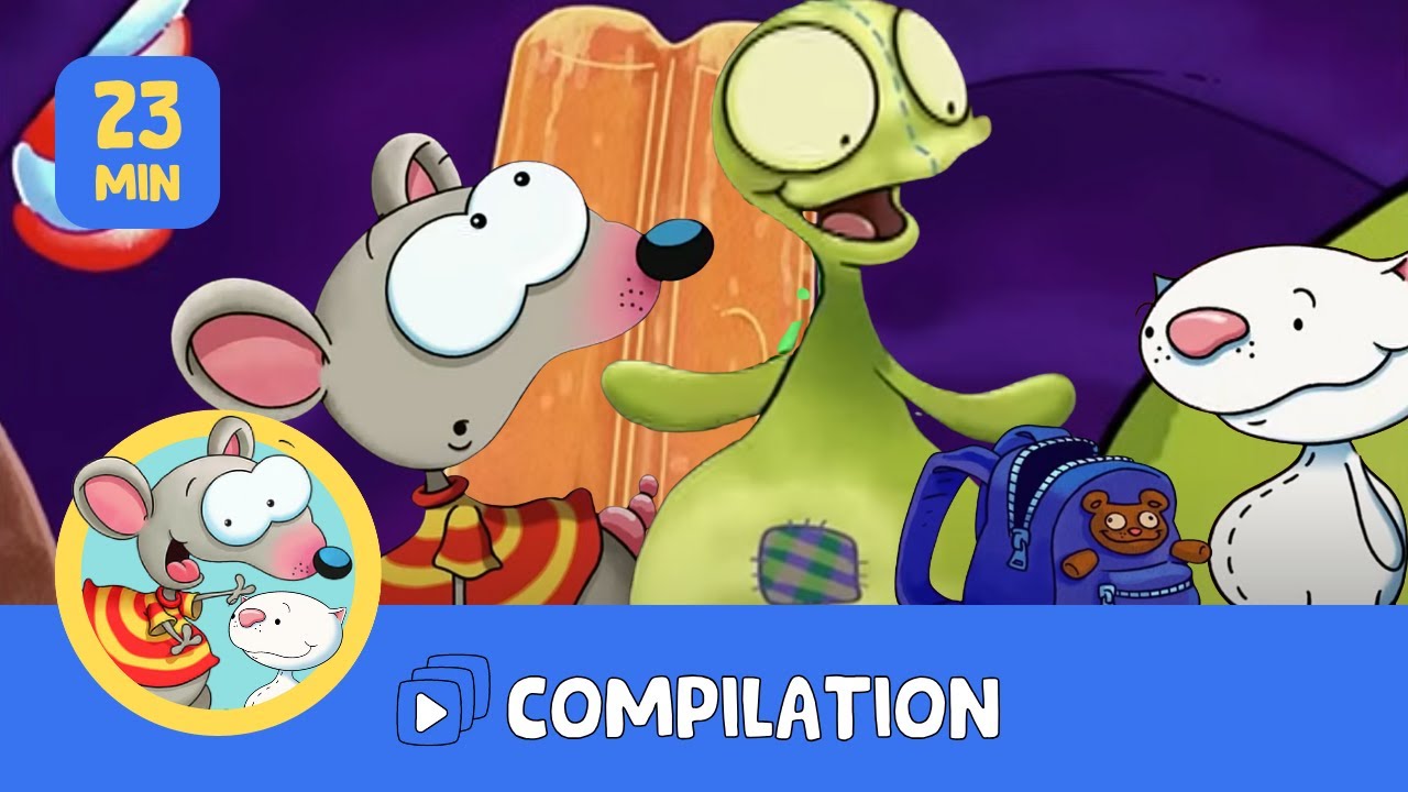 Toopy & Binoo Find a New Friend in a Backpack 🎒🐭🐱 + 4 Full Lost and Found Adventures! Compilation