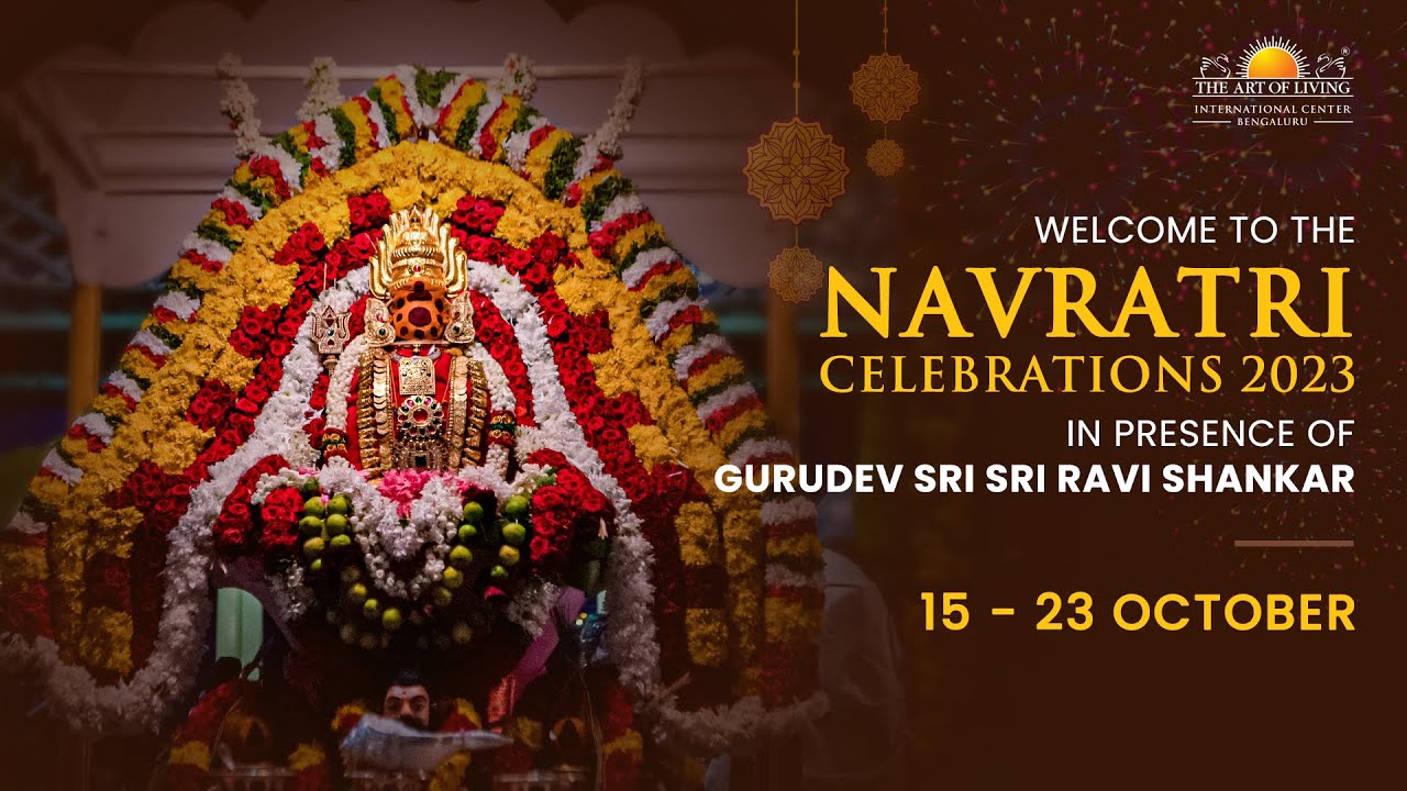 Navratri Celebrations 2023 | Art of Living International Center