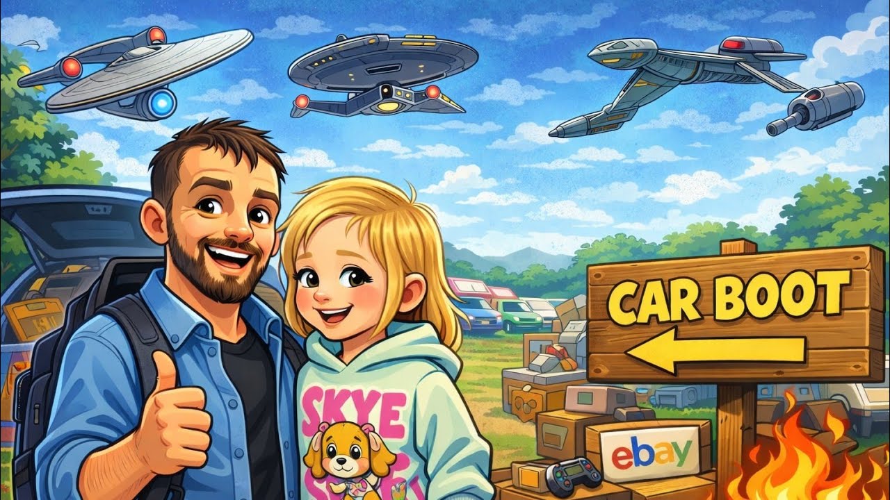 Back At The Car Boot Looking For Some Items To Sell On Ebay For Profit 