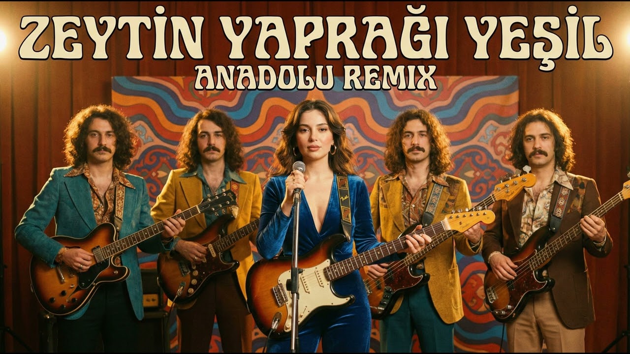 Zeytin Yaprağı Yeşil – Anadolu Remix | Psychedelic Rock