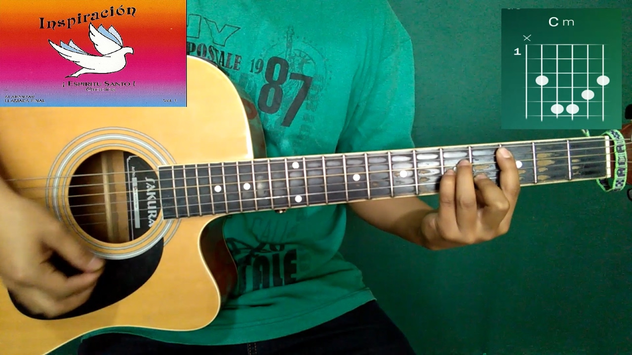 Gózate delante del Señor - Inspiración || TUTORIAL GUITARRA