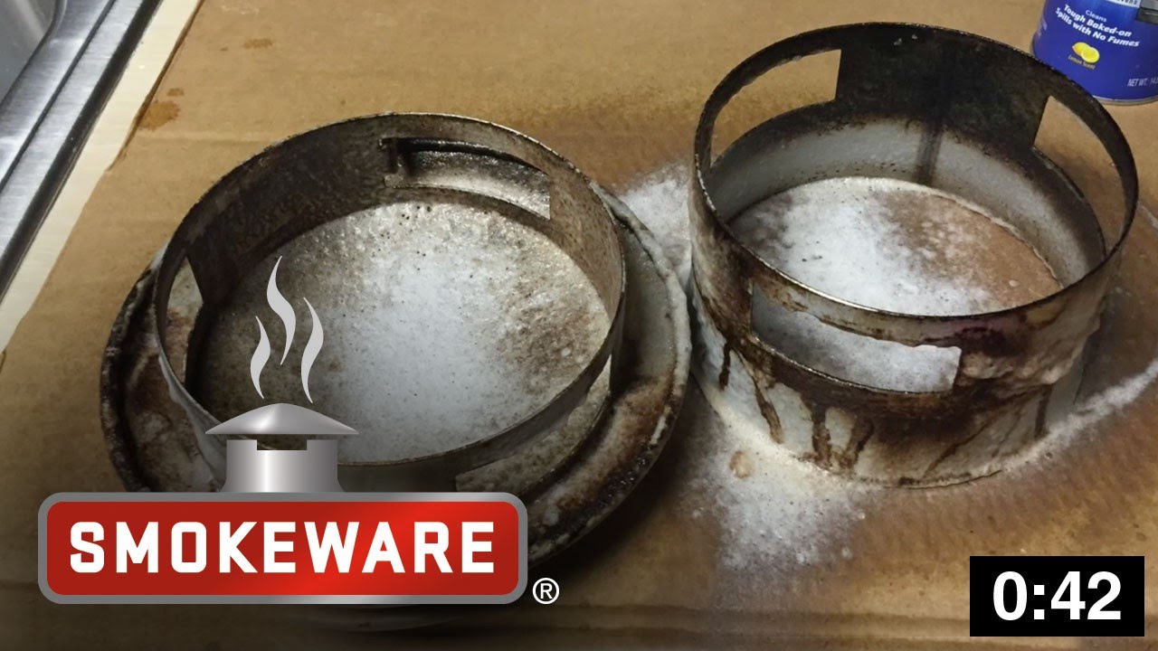 How To Clean A Dirty Smokeware Chimney Cap
