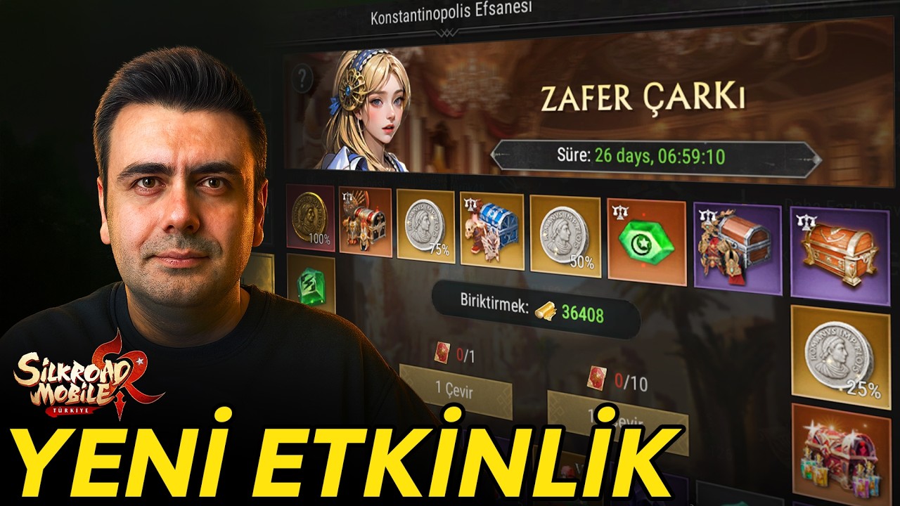 MOBİL SİLKROAD KONSTANTİNOPOLİS EFSANESİ ETKİNLİĞİ ✨ZAFER ÇARKI ✨ Silkroad Origin Mobile Türkiye