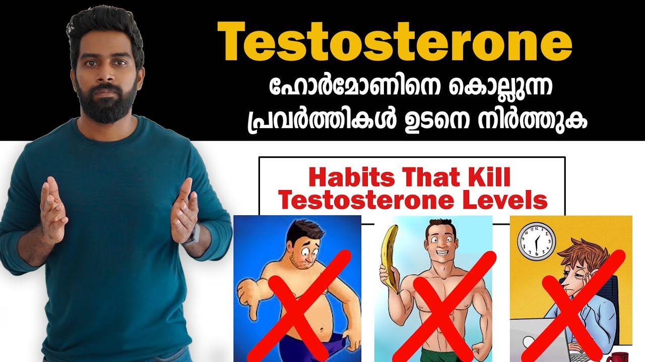 Testosterone ഹോർമോണിനെ കൊല്ലുന്ന പ്രവർത്തികൾ ഉടനെ നിർത്തുക | Habits That Kill Testosterone Levels