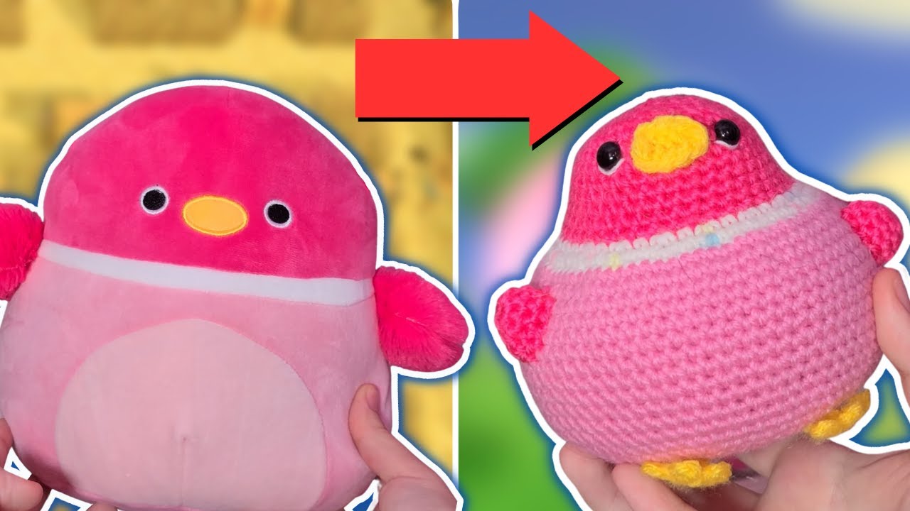 I made PLUSHIES inspired by Squishmallows
