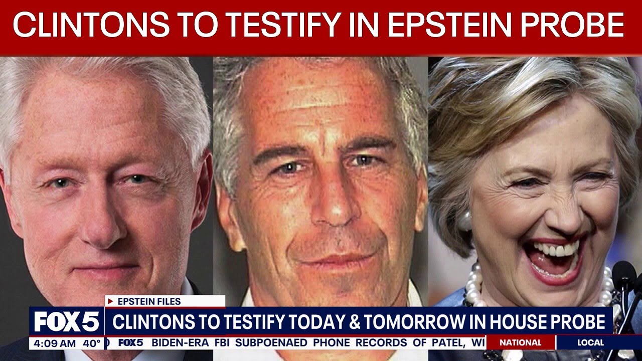 Bill and Hillary Clinton to testify in House Epstein probe | FOX 5 AT 4AM