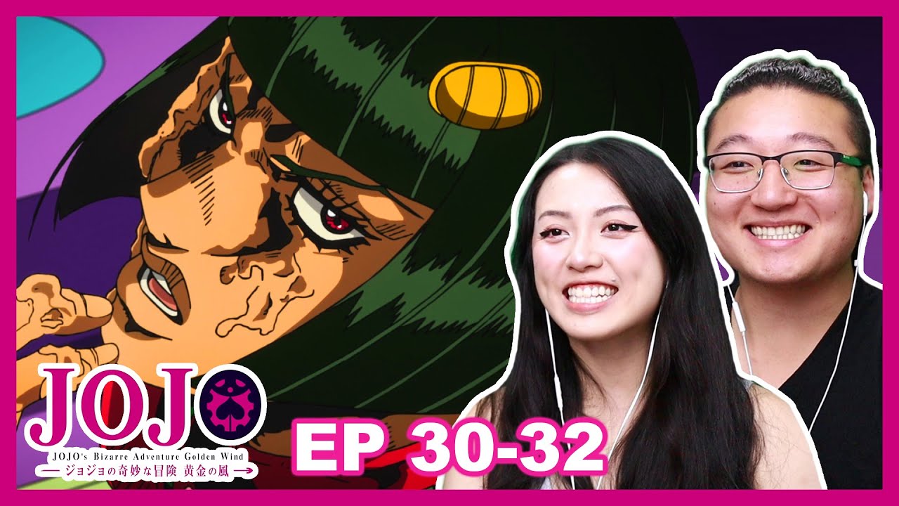 BRUNO VS OASIS | Jojo's Bizarre Adventure Reaction Part 5 Episode 30, 31, 32 / 4x30 4x31 4x32