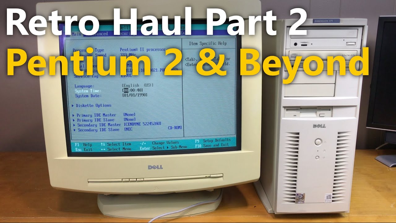 Ретро-перевозки, часть 2 — Pentium 2 и выше